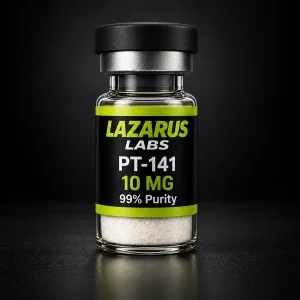 Lazarus Labs PT-141 10 MG product vial.